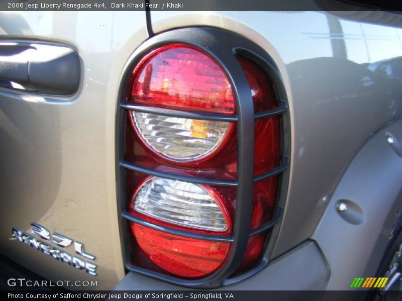 Dark Khaki Pearl / Khaki 2006 Jeep Liberty Renegade 4x4