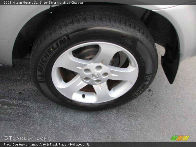 Sheer Silver Metallic / Charcoal 2003 Nissan Murano SL