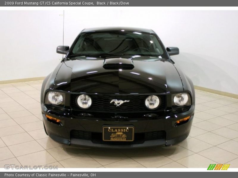 Black / Black/Dove 2009 Ford Mustang GT/CS California Special Coupe