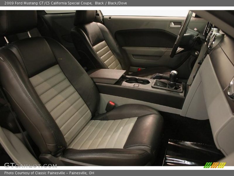  2009 Mustang GT/CS California Special Coupe Black/Dove Interior