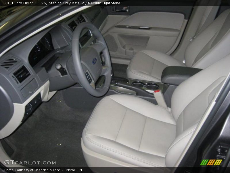  2011 Fusion SEL V6 Medium Light Stone Interior