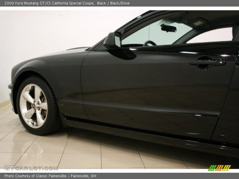 Black / Black/Dove 2009 Ford Mustang GT/CS California Special Coupe