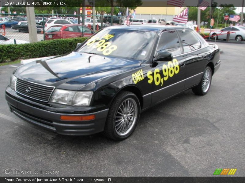 Black / Black 1997 Lexus LS 400