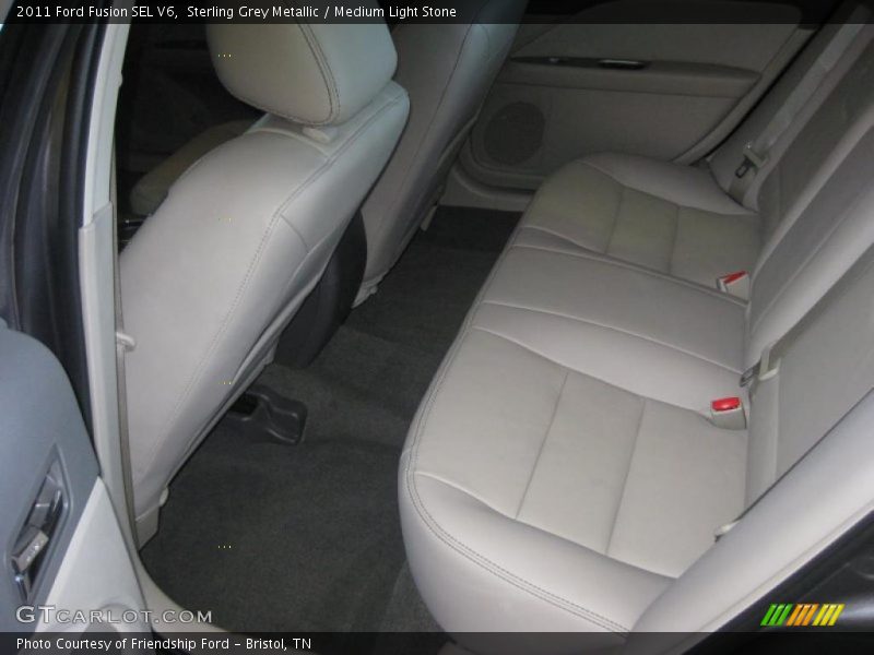  2011 Fusion SEL V6 Medium Light Stone Interior