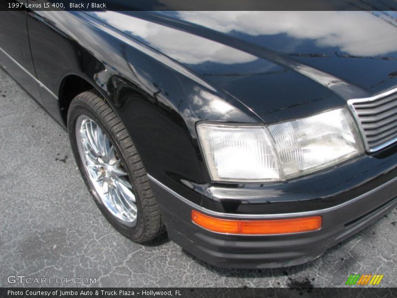 Black / Black 1997 Lexus LS 400