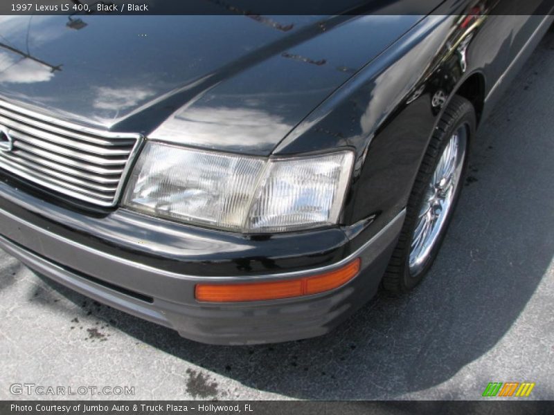Black / Black 1997 Lexus LS 400