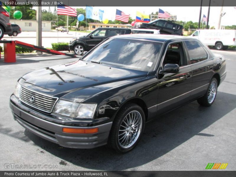 Black / Black 1997 Lexus LS 400