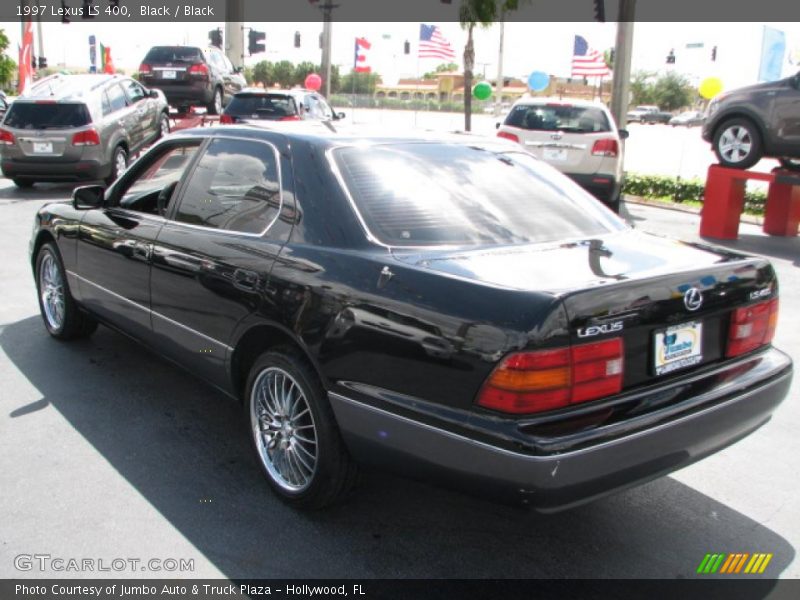 Black / Black 1997 Lexus LS 400