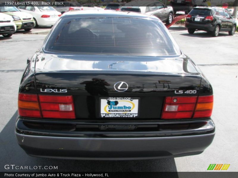 Black / Black 1997 Lexus LS 400