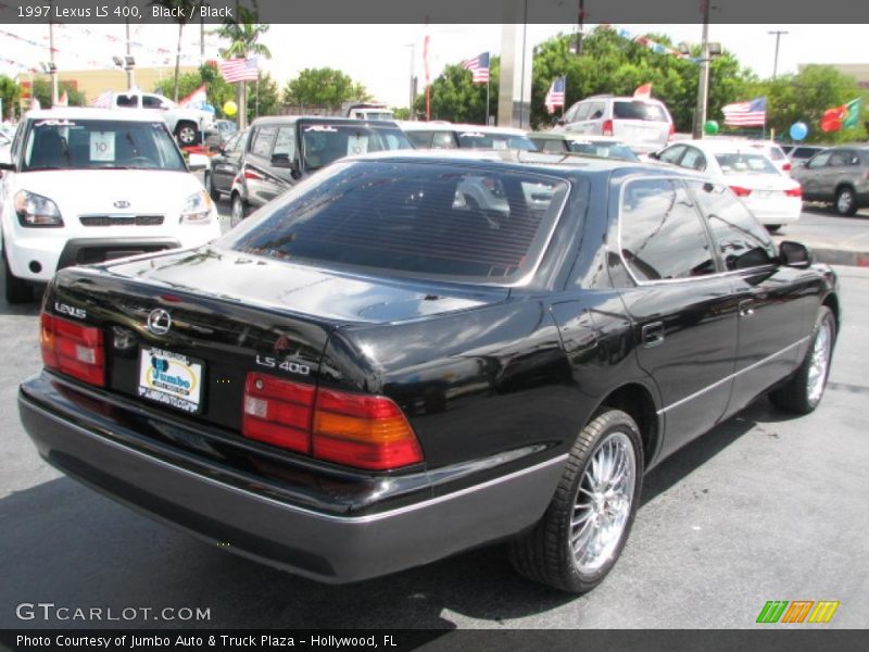 Black / Black 1997 Lexus LS 400
