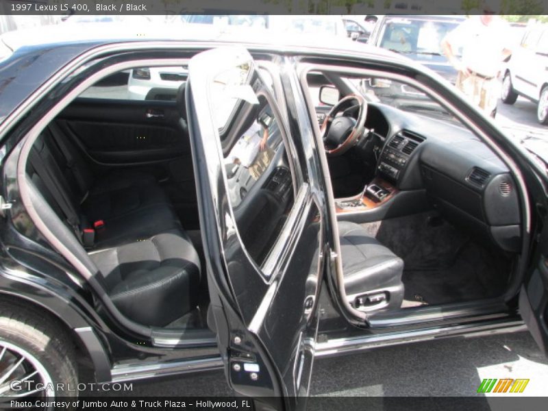 Black / Black 1997 Lexus LS 400