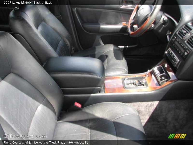 Black / Black 1997 Lexus LS 400