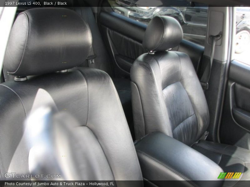 Black / Black 1997 Lexus LS 400