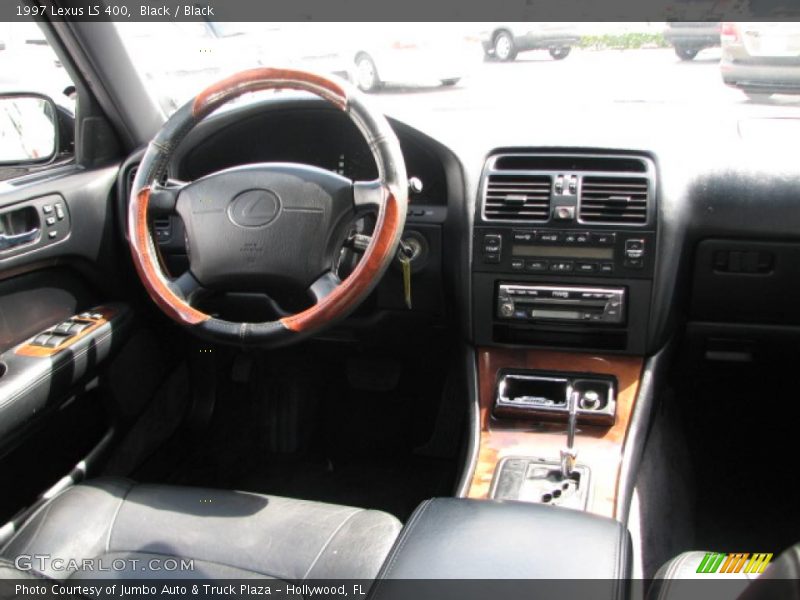 Black / Black 1997 Lexus LS 400