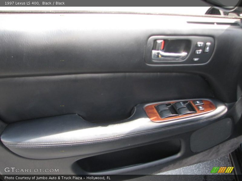 Black / Black 1997 Lexus LS 400