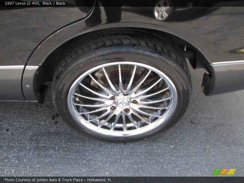Black / Black 1997 Lexus LS 400