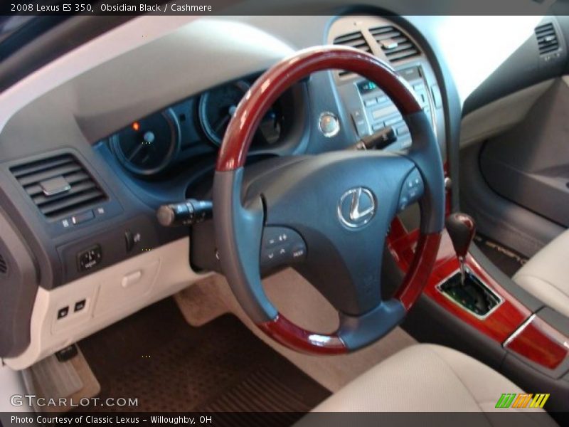 Dashboard of 2008 ES 350