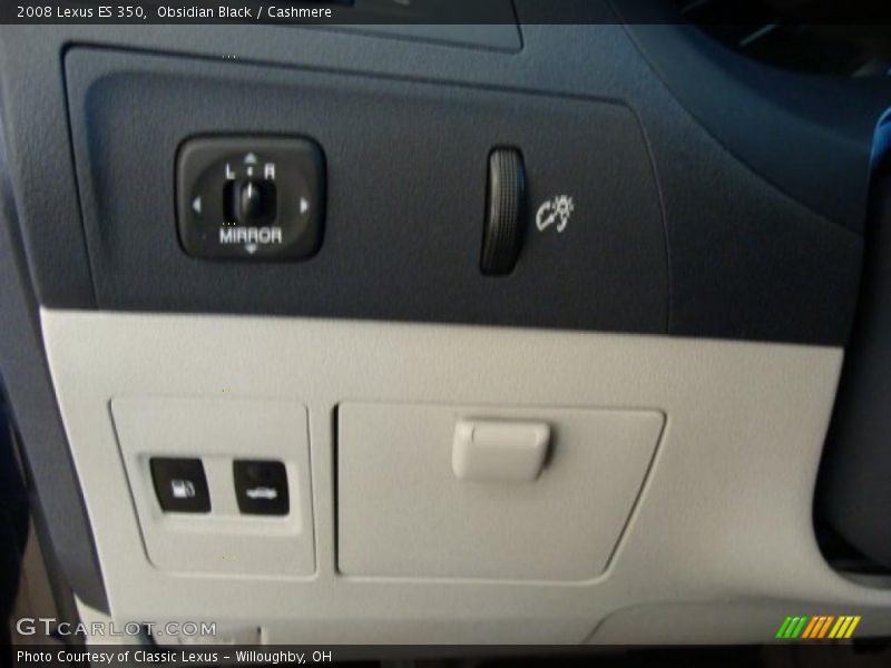 Obsidian Black / Cashmere 2008 Lexus ES 350