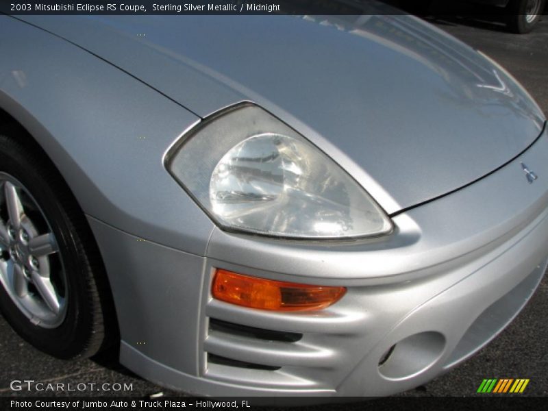 Sterling Silver Metallic / Midnight 2003 Mitsubishi Eclipse RS Coupe