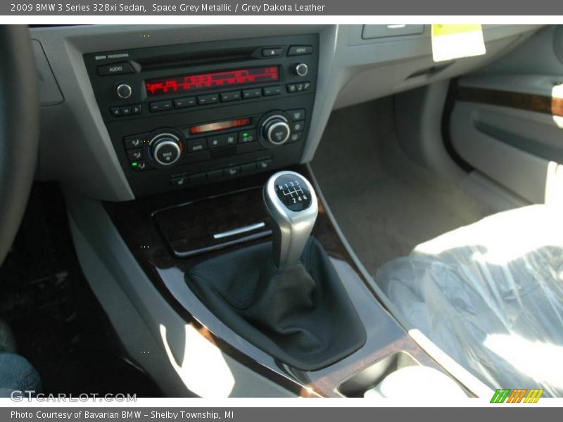 Space Grey Metallic / Grey Dakota Leather 2009 BMW 3 Series 328xi Sedan