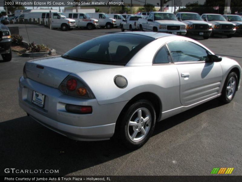 Sterling Silver Metallic / Midnight 2003 Mitsubishi Eclipse RS Coupe