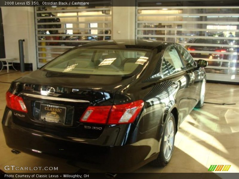 Obsidian Black / Cashmere 2008 Lexus ES 350