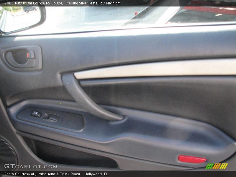Sterling Silver Metallic / Midnight 2003 Mitsubishi Eclipse RS Coupe