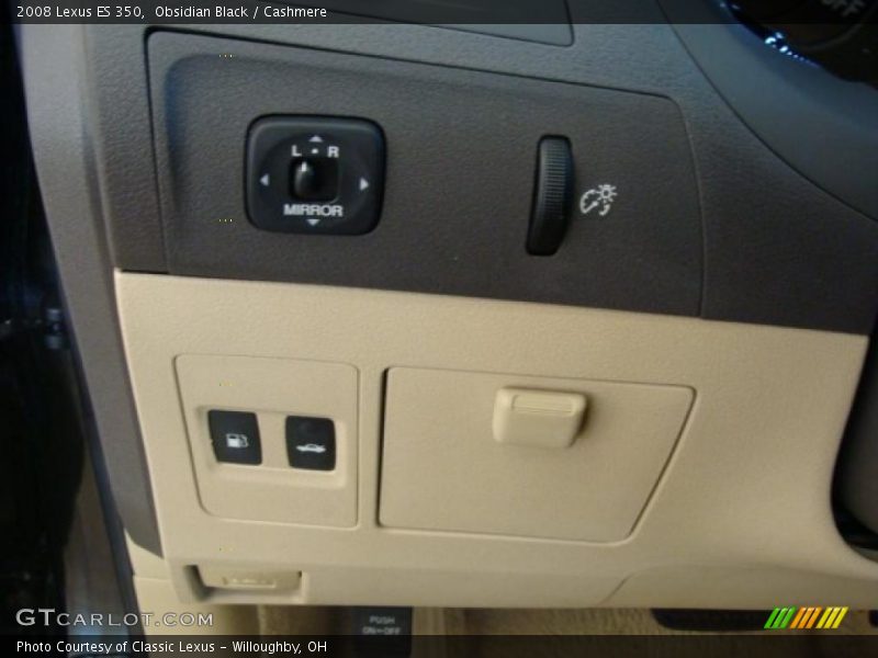 Obsidian Black / Cashmere 2008 Lexus ES 350