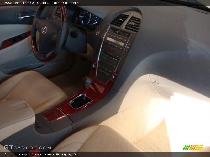 Obsidian Black / Cashmere 2008 Lexus ES 350