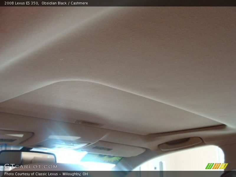 Obsidian Black / Cashmere 2008 Lexus ES 350
