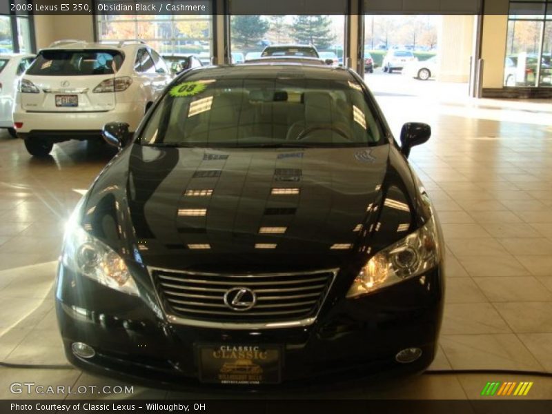 Obsidian Black / Cashmere 2008 Lexus ES 350