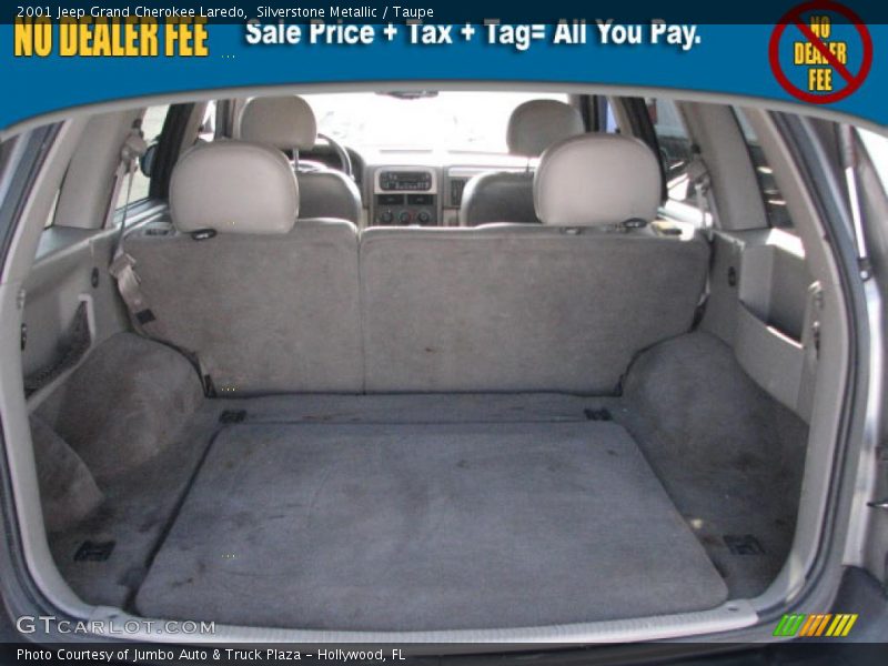 Silverstone Metallic / Taupe 2001 Jeep Grand Cherokee Laredo