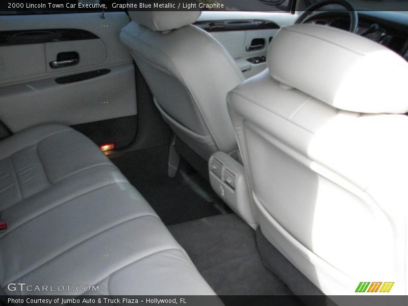 Graphite Blue Metallic / Light Graphite 2000 Lincoln Town Car Executive