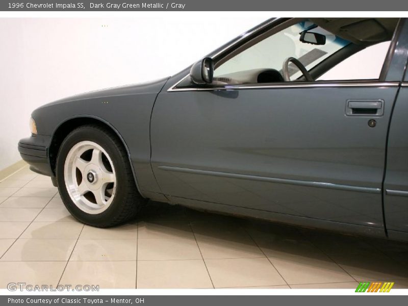 Dark Gray Green Metallic / Gray 1996 Chevrolet Impala SS