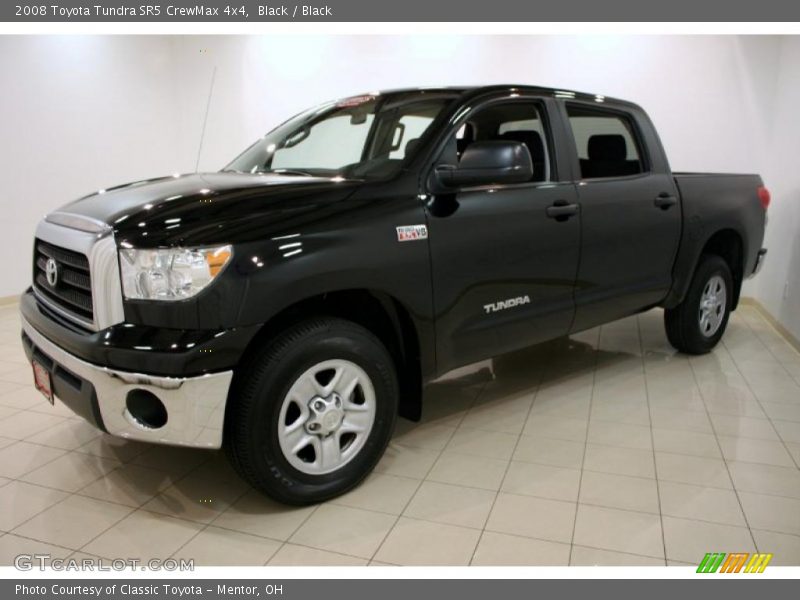 Black / Black 2008 Toyota Tundra SR5 CrewMax 4x4