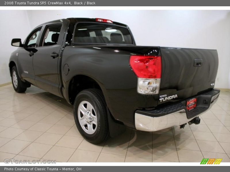 Black / Black 2008 Toyota Tundra SR5 CrewMax 4x4