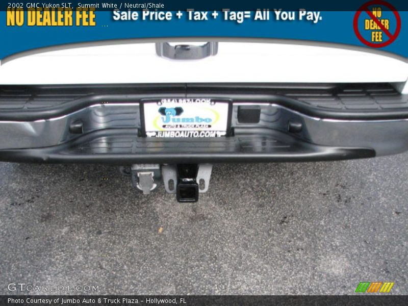 Summit White / Neutral/Shale 2002 GMC Yukon SLT