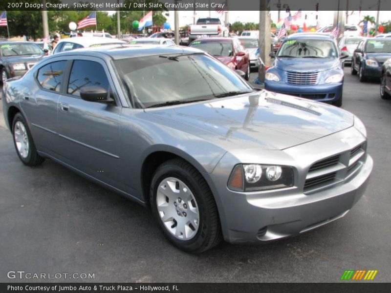 Silver Steel Metallic / Dark Slate Gray/Light Slate Gray 2007 Dodge Charger