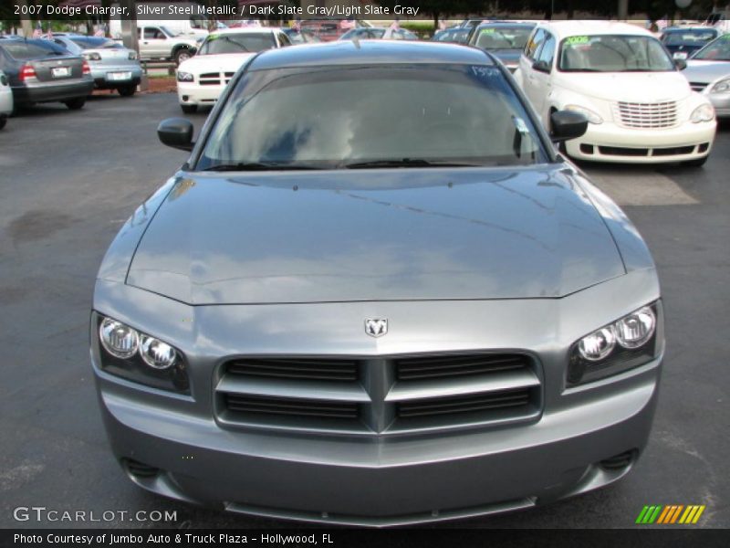 Silver Steel Metallic / Dark Slate Gray/Light Slate Gray 2007 Dodge Charger