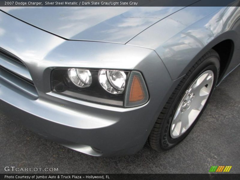 Silver Steel Metallic / Dark Slate Gray/Light Slate Gray 2007 Dodge Charger