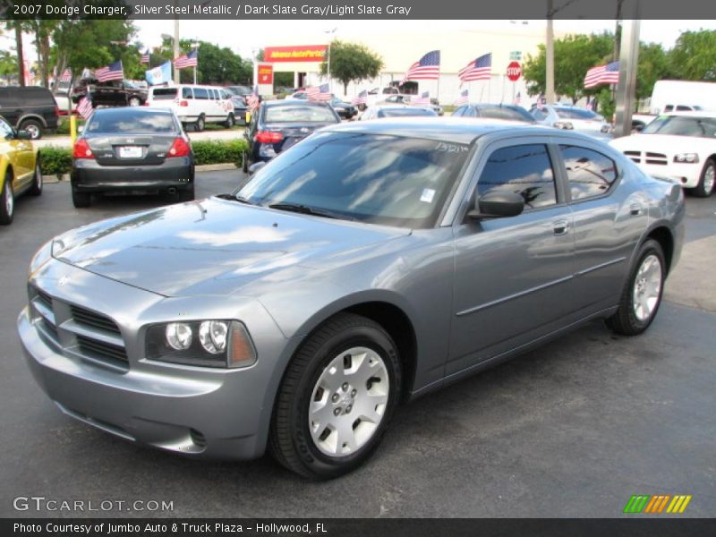 Silver Steel Metallic / Dark Slate Gray/Light Slate Gray 2007 Dodge Charger
