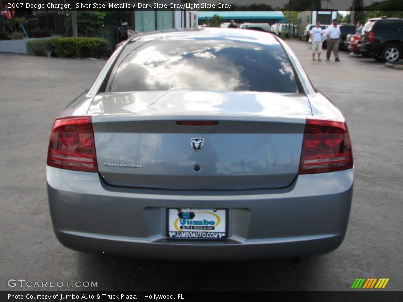 Silver Steel Metallic / Dark Slate Gray/Light Slate Gray 2007 Dodge Charger