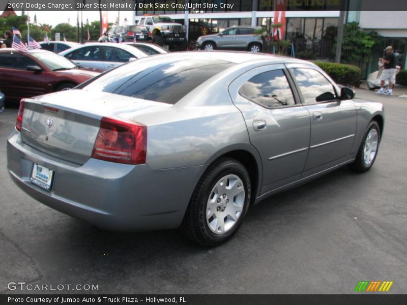 Silver Steel Metallic / Dark Slate Gray/Light Slate Gray 2007 Dodge Charger