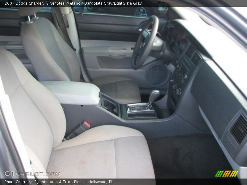 Silver Steel Metallic / Dark Slate Gray/Light Slate Gray 2007 Dodge Charger