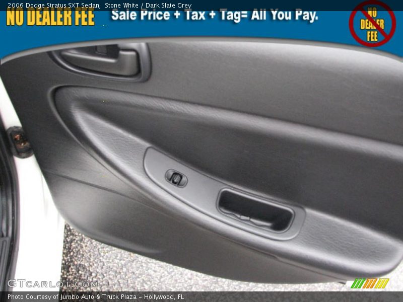 Stone White / Dark Slate Grey 2006 Dodge Stratus SXT Sedan