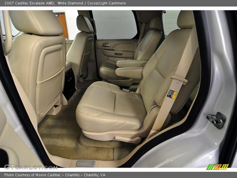 White Diamond / Cocoa/Light Cashmere 2007 Cadillac Escalade AWD