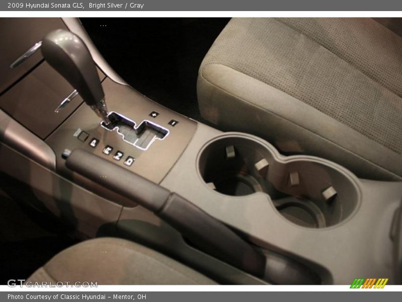 Bright Silver / Gray 2009 Hyundai Sonata GLS
