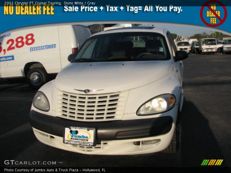 Stone White / Gray 2001 Chrysler PT Cruiser Touring