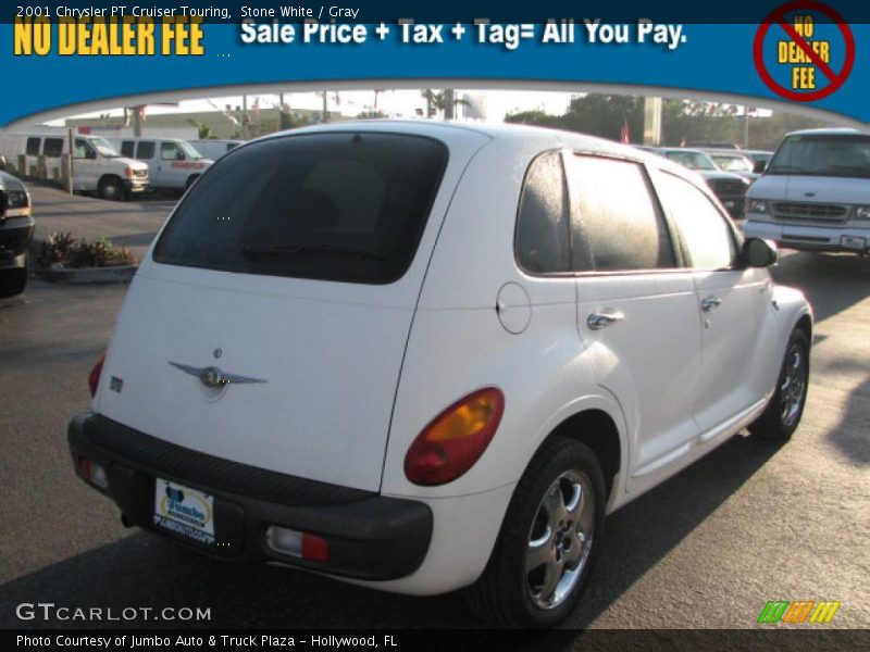 Stone White / Gray 2001 Chrysler PT Cruiser Touring