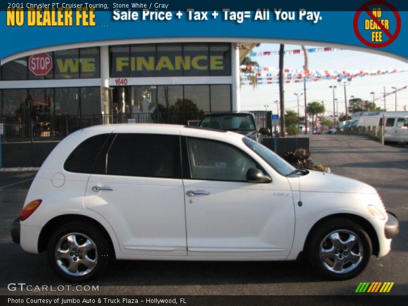 Stone White / Gray 2001 Chrysler PT Cruiser Touring